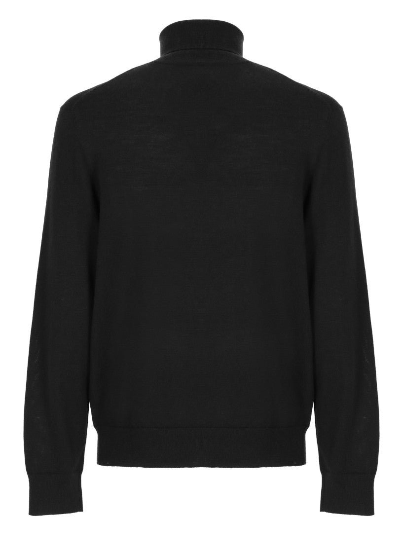 Polo Ralph Lauren Black Wool Sweater