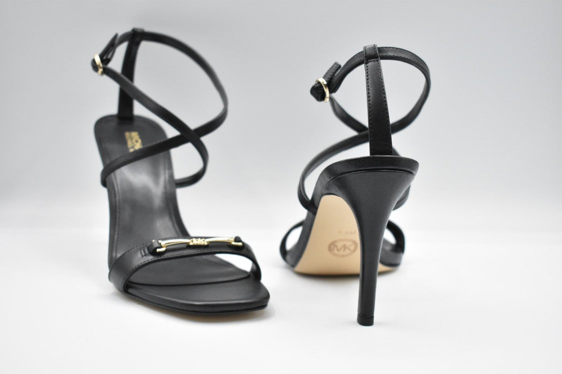 Michael Kors Black Sandals With Ankle Strap