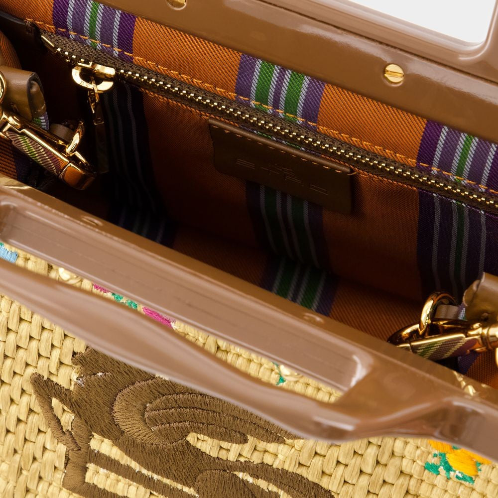 Etro Love Trotter Bag - Leather - Brown