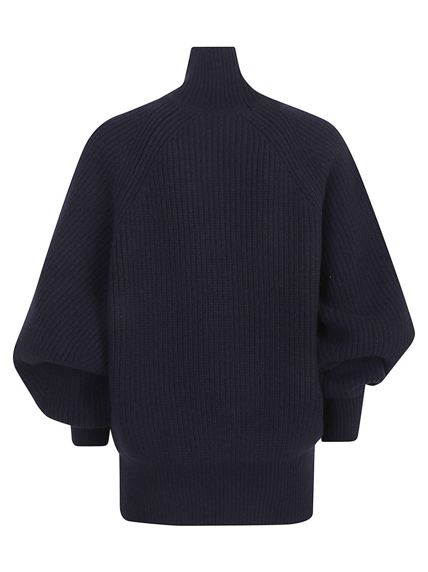 Balmain Oversized High-Neck Sweater