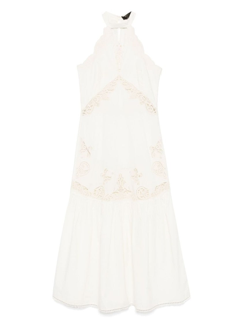 Twin-Set Halter Neck Maxi Dress