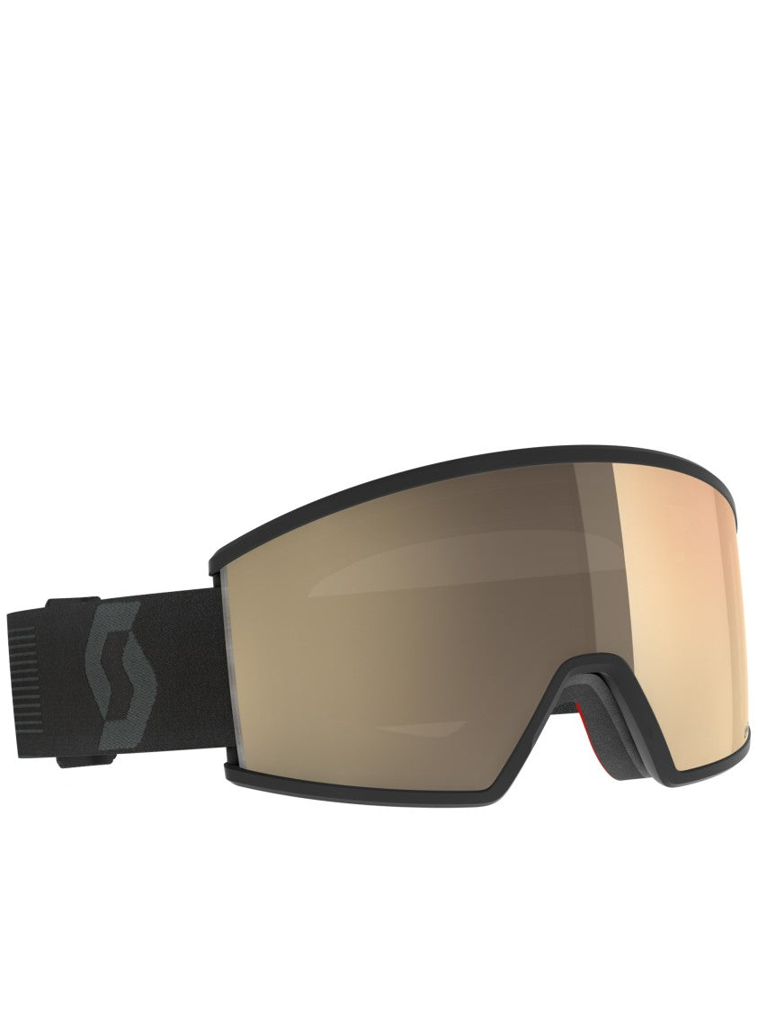 Scott Wraparound Reflective Lens Sunglasses With Adjustable Strap