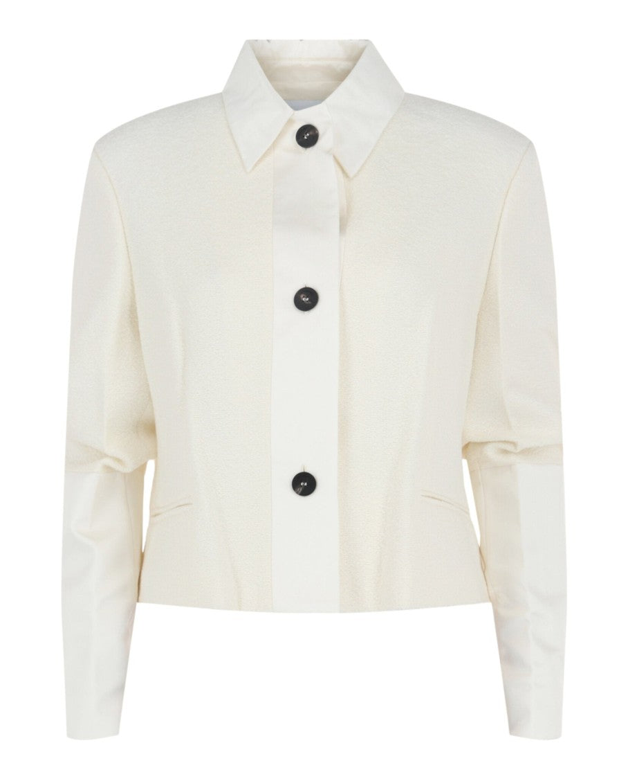 Ferragamo Buttoned Cropped Jacket