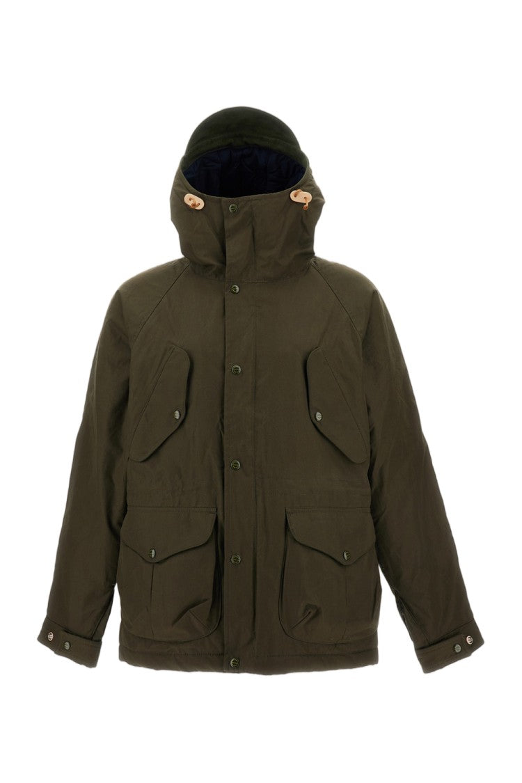 Manifattura Ceccarelli Green New Fisherman Hooded Cotton Parka