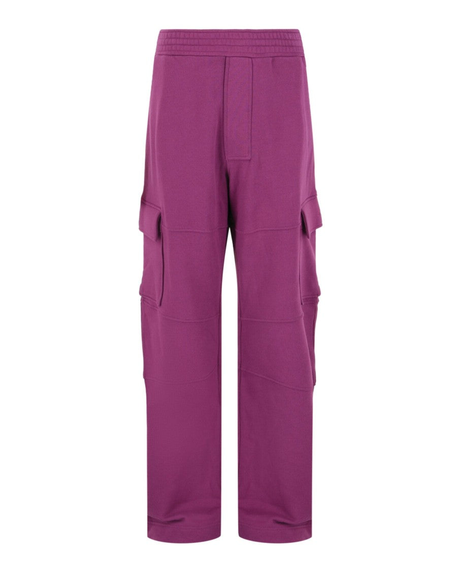 Givenchy Brushed-Cotton Arched Cargo Pants