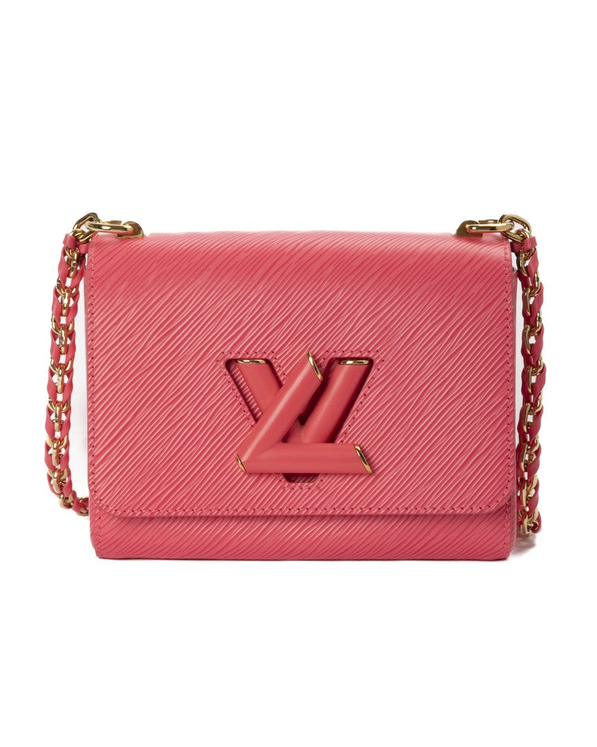 Louis Vuitton Twist Pm Epi Shoulder Bag In Vivid Pink