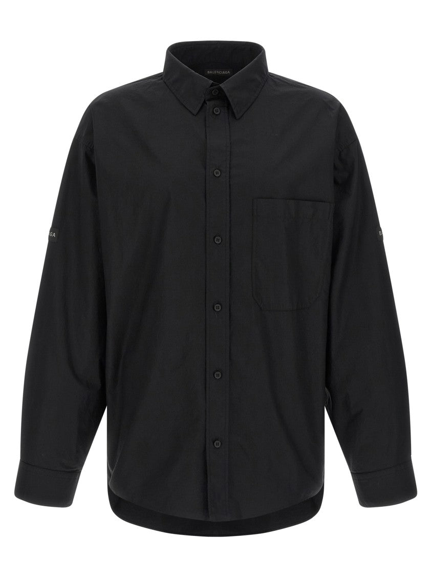 Balenciaga Logo Patch Shirt