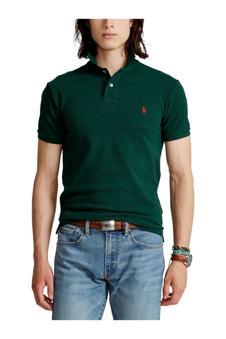 Polo Ralph Lauren Classic Fit Green Cotton Polo T-Shirt
