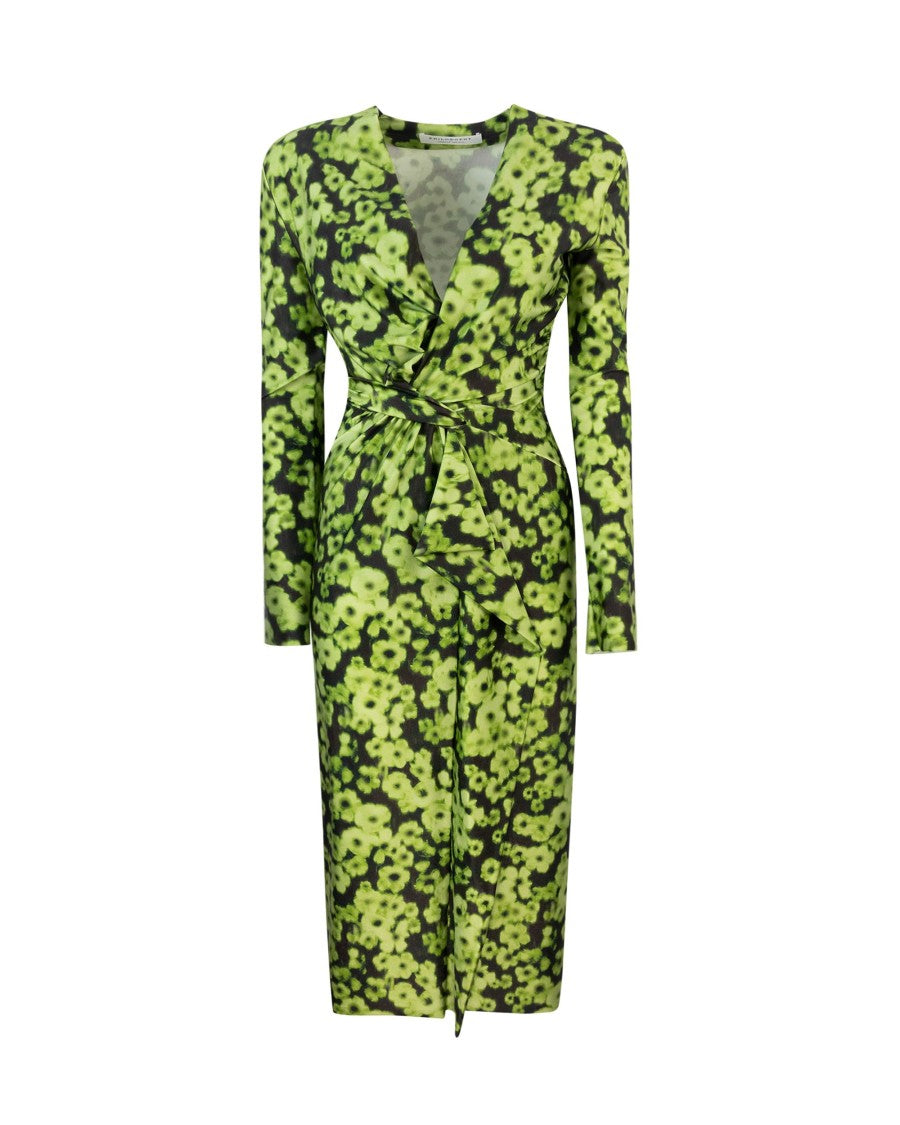 Philosophy Di Lorenzo Serafini Floral Print Jersey Dress