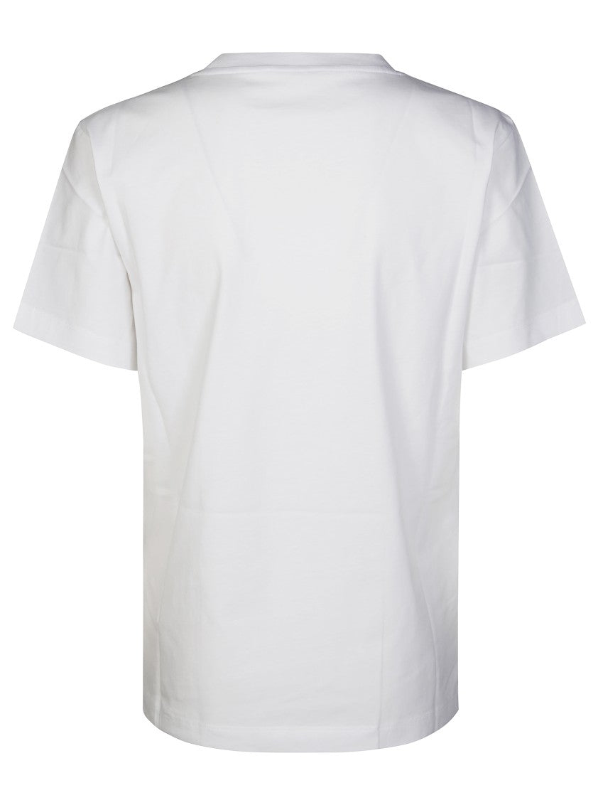 Marni Relaxed Fit Marni T-Shirt With Textured Logo
