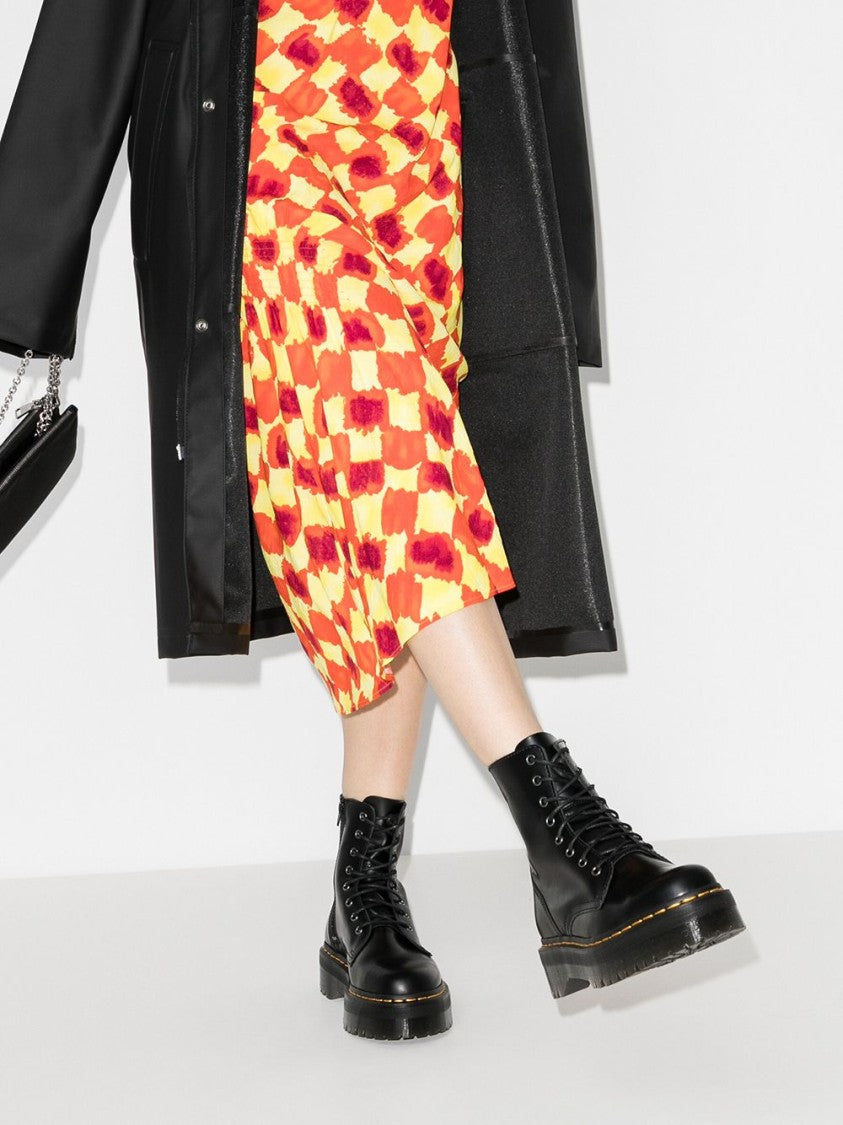 Dr. Martens Polished Leather Jadon Ankle Boots