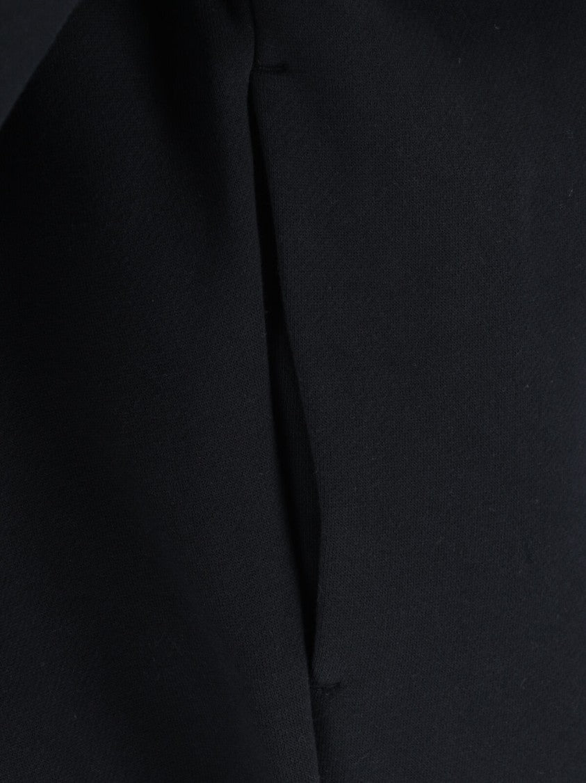 Fear Of God Essentials Black Relaxed Fit Tonal Logo Sweater