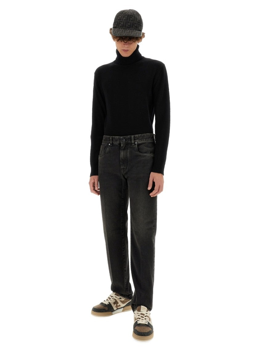 Fendi Dark Denim Regular Fit Jean