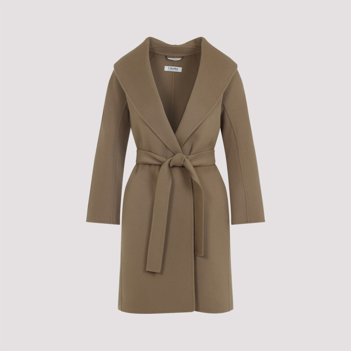 Max Mara Wool Coat With Lapel Collar