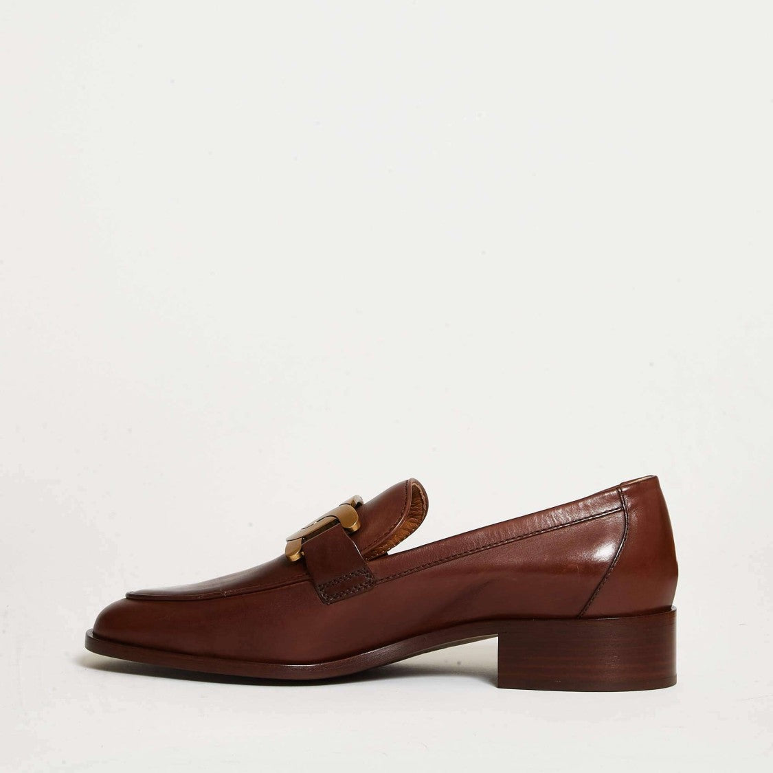 Tod's 35mm Heel Leather Moccasin