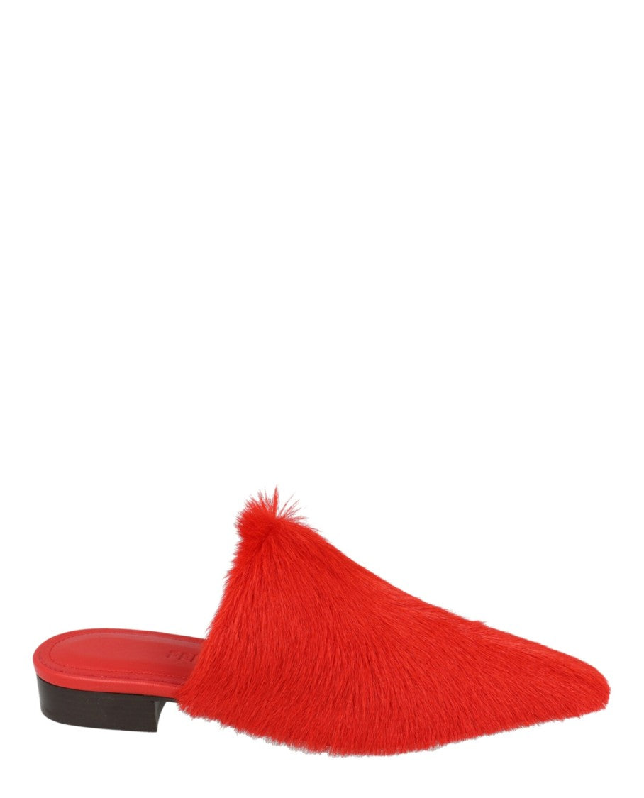 Ferragamo Selestina Fur Mules