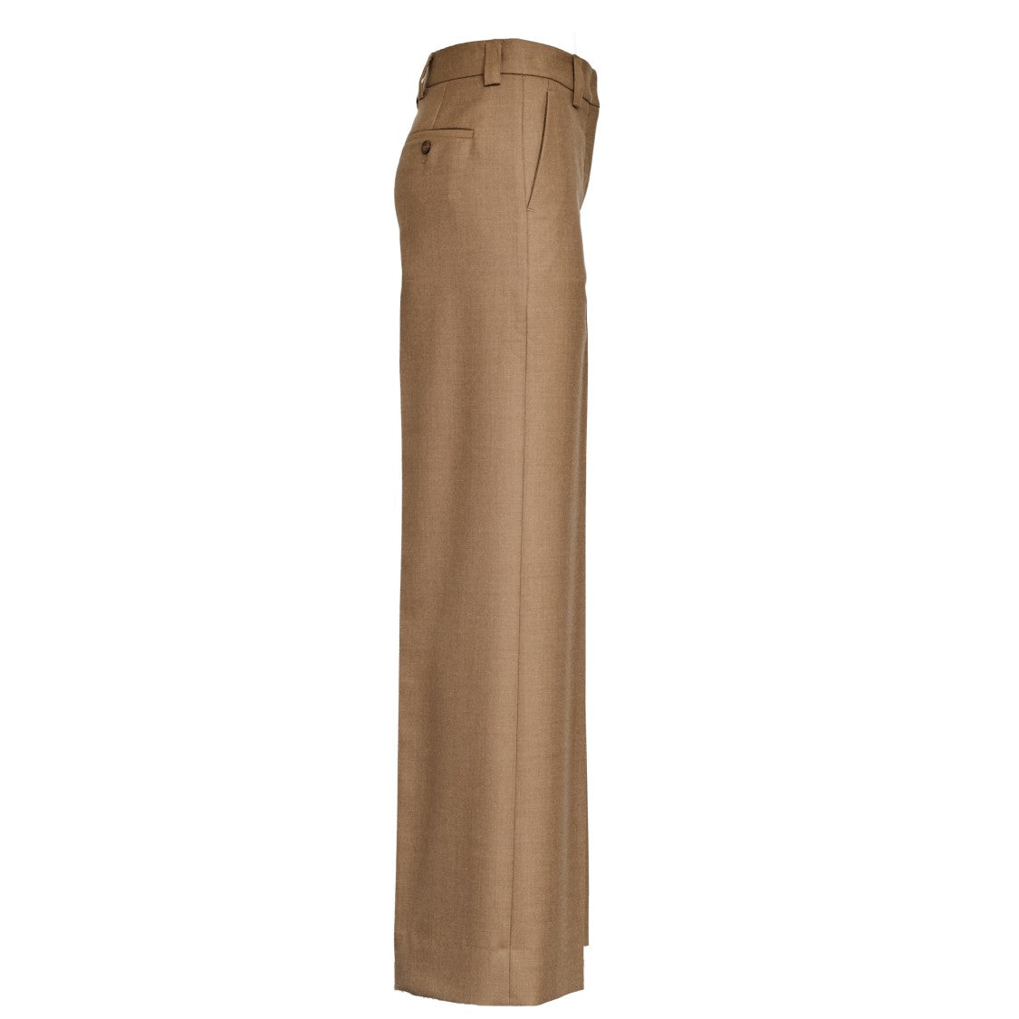 Incotex Straight Wide-Leg Trousers With Concealed Closure