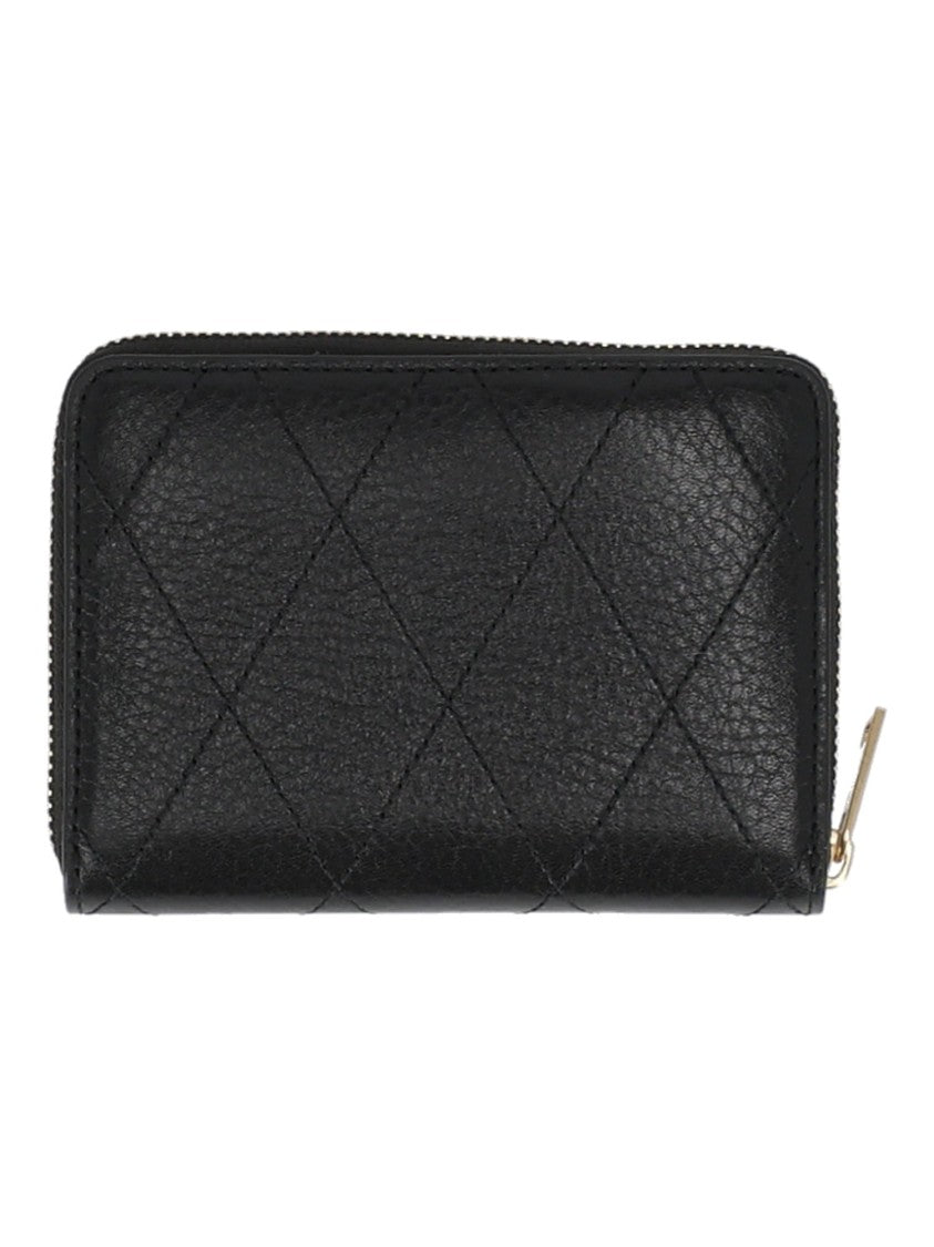 Tory Burch Charlie Quilted Small Zip-Around Wallet