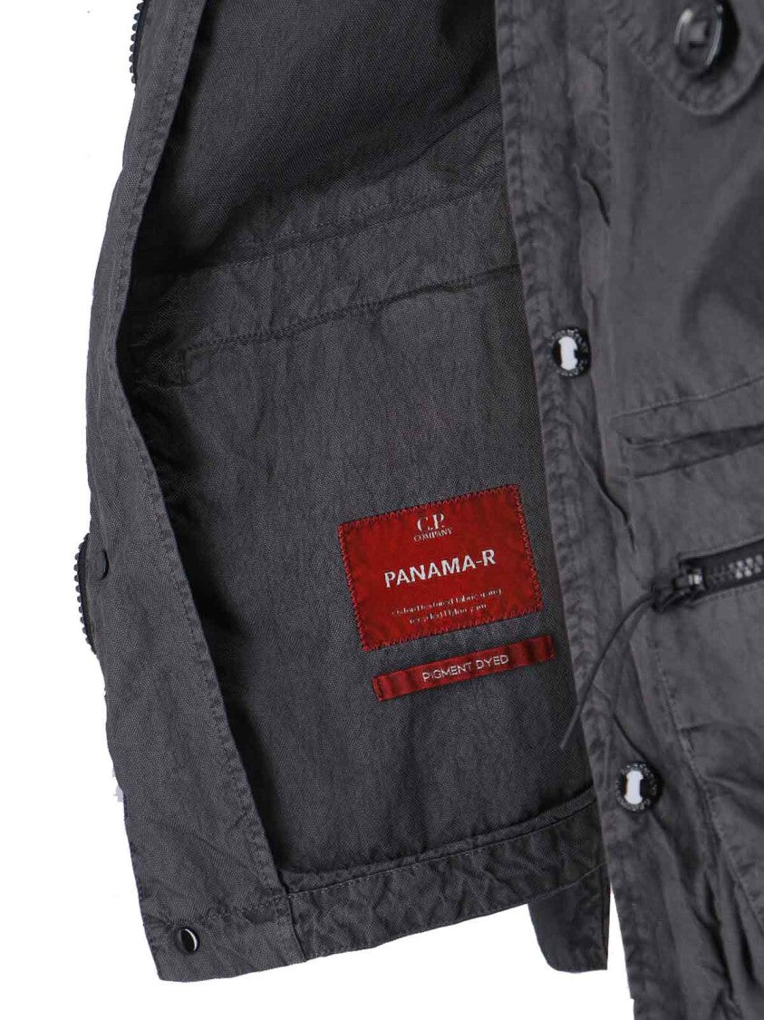 C.P. Company Grey Panama-R Goggle Jacket