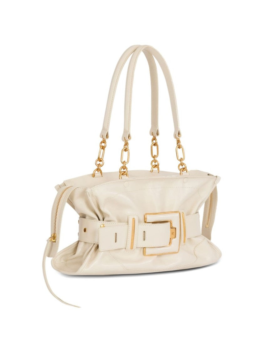 Balmain Top Handle Belt Detail Bag