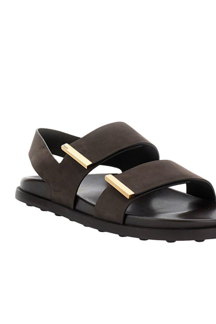 Tod's Leather Multi Strap Sandals