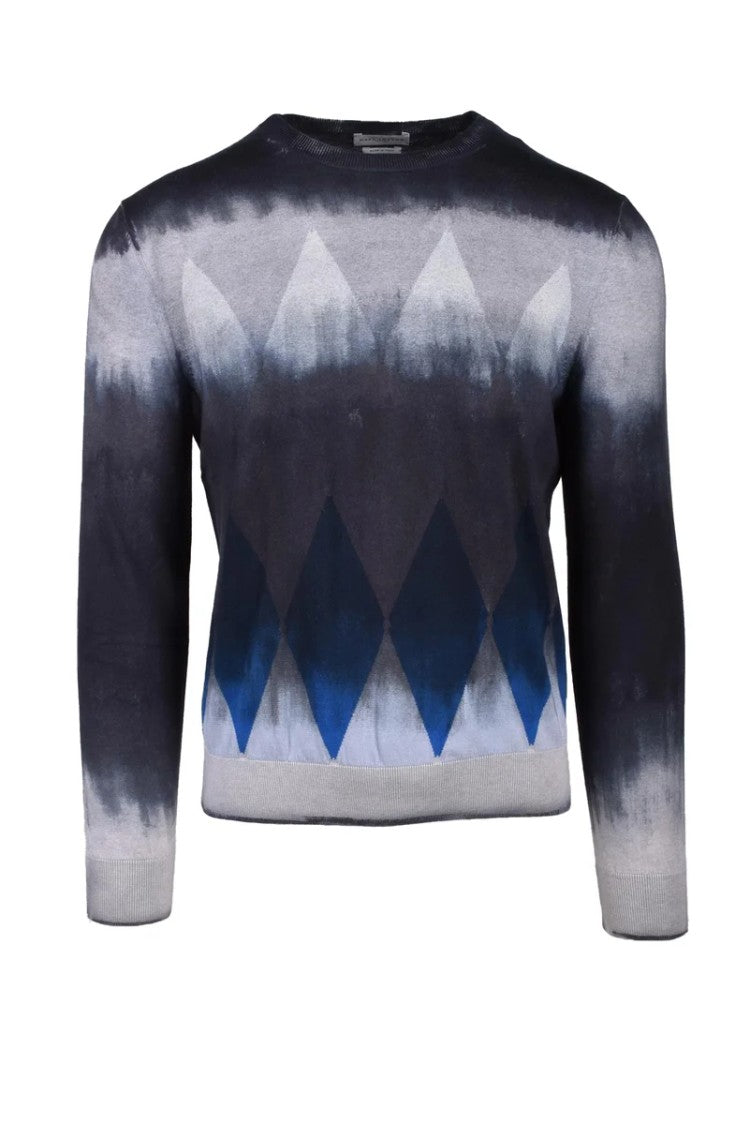 Ballantyne Gradient Tie-Dye Knit Sweater