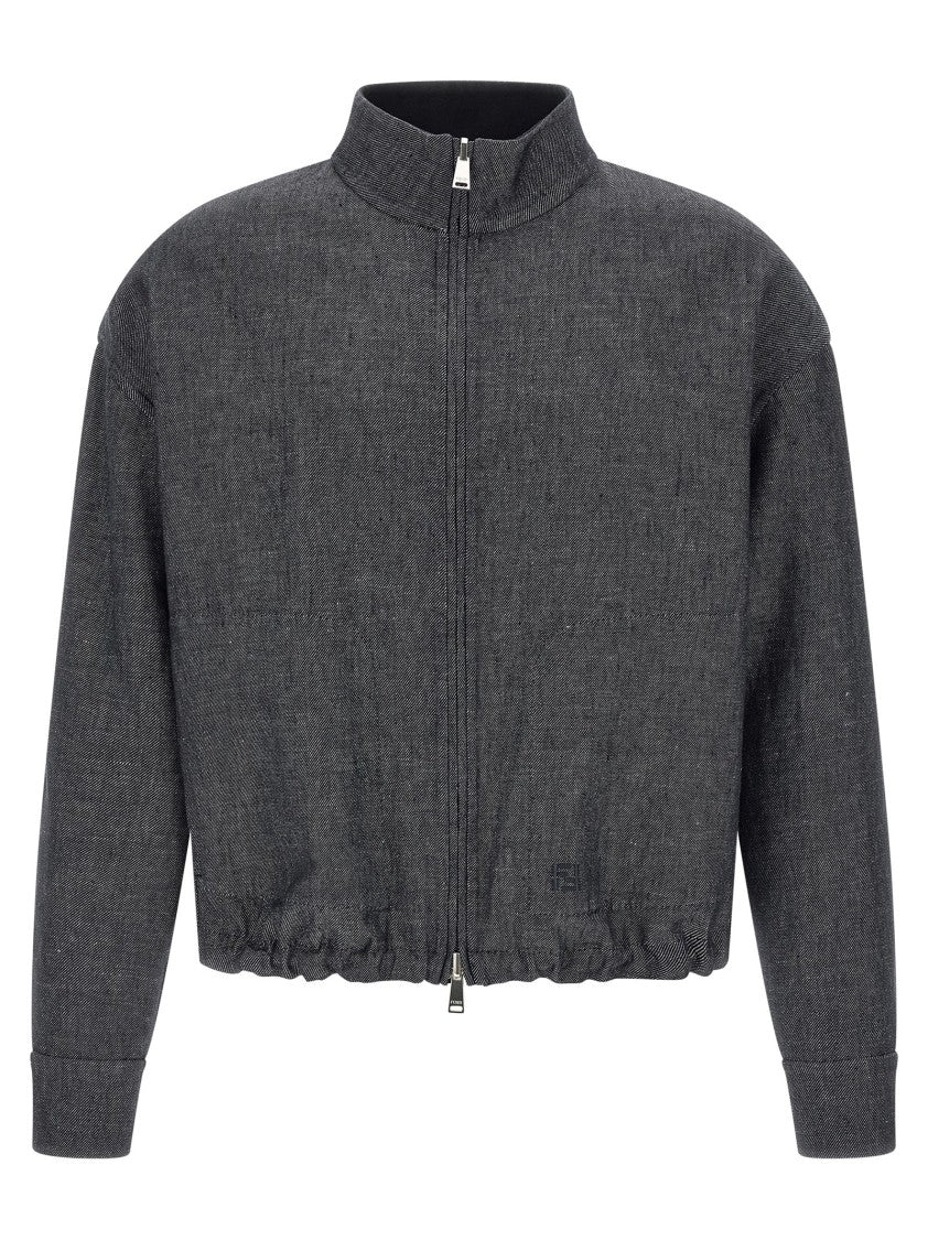 Fendi 'Ff Selleria' Reversible Blouson