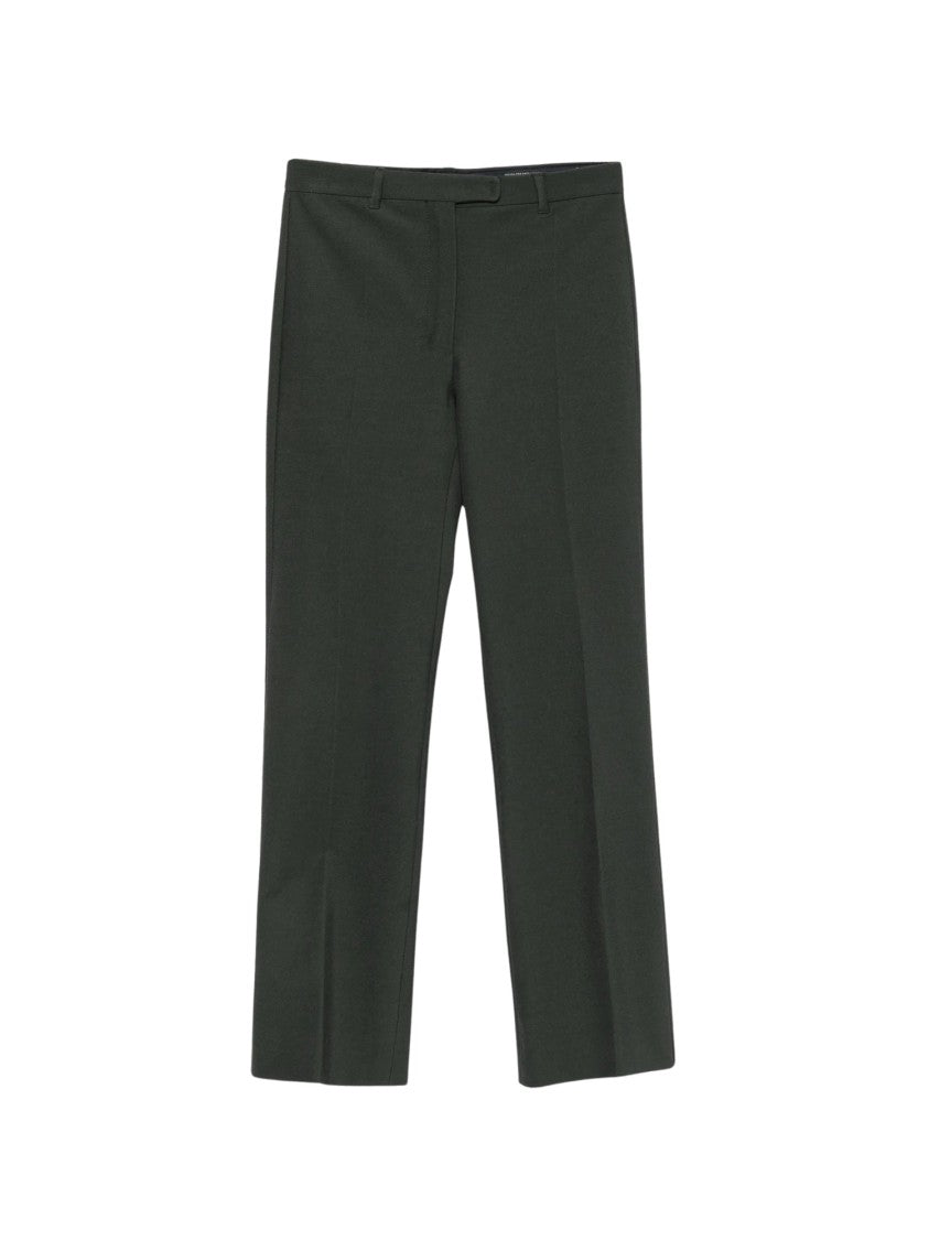 Max Mara Brown Umanita High-Waisted Wide-Leg Pants
