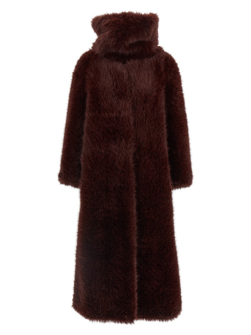 B&B Couture Biscuit' Eco Fur Coat
