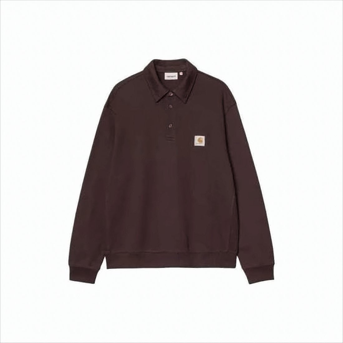 Carhartt Wip Long-Sleeve Polo Collar Sweatshirt With Classic Fit