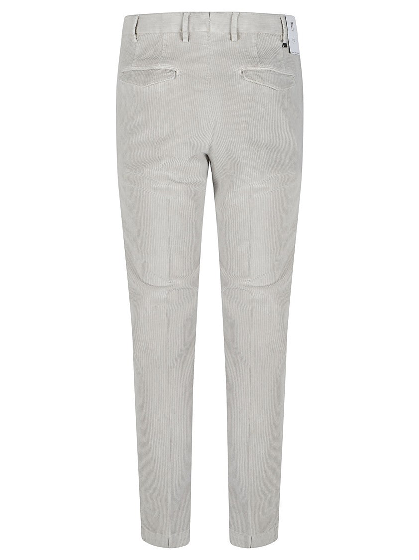 Pt Torino Master Slim Tailored Striped Cotton-Blend Pants
