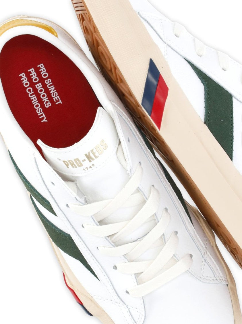 Pro-Keds Low-Top Sneakers With Striped Detailing And Unique Accents
