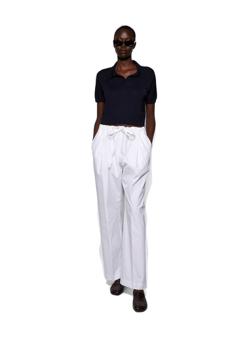 Khaite Trenton Pant White