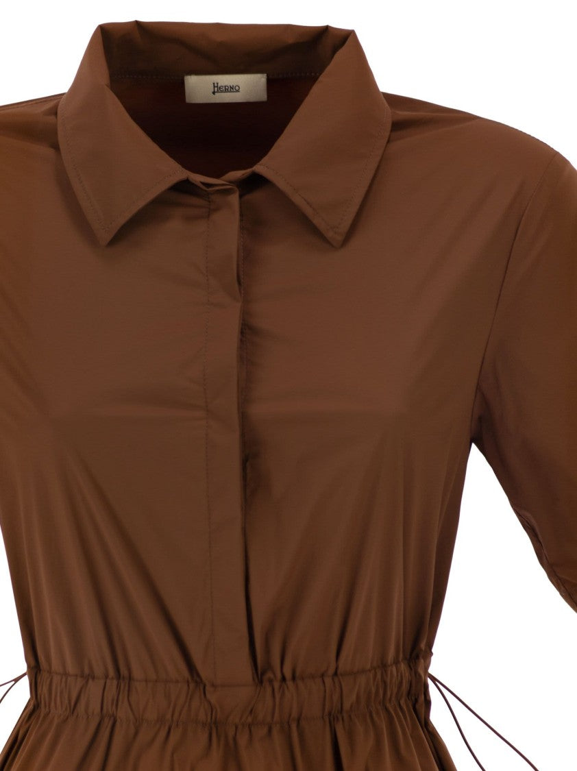 Herno Light Stretch Nylon Dress