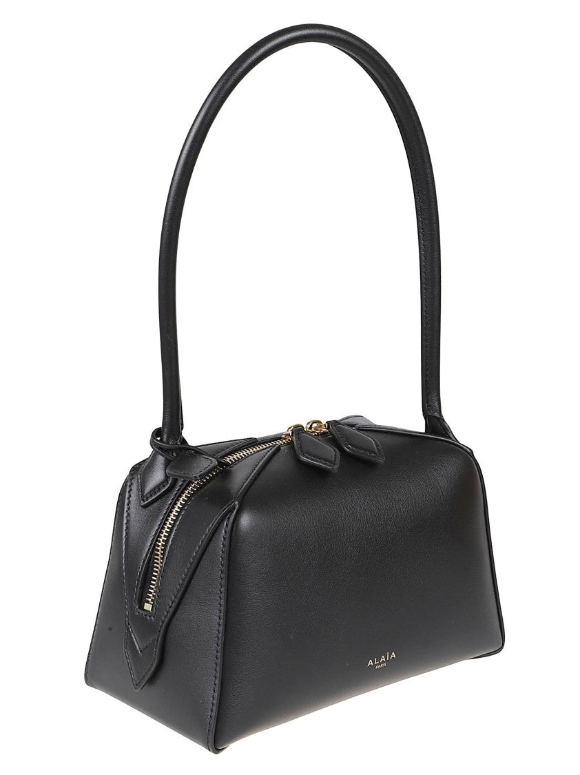 Alaïa Small Bowling Shoulder Bag With Tubular Handle