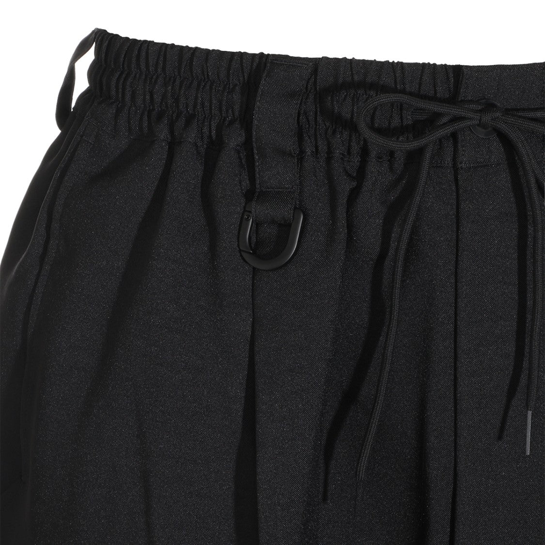Y-3 Relaxed Fit Black Trousers With Tapered Leg