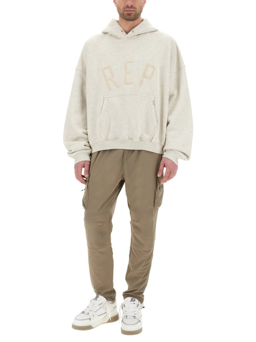 Represent Relaxed Fit Hoodie With Embroidered Logo