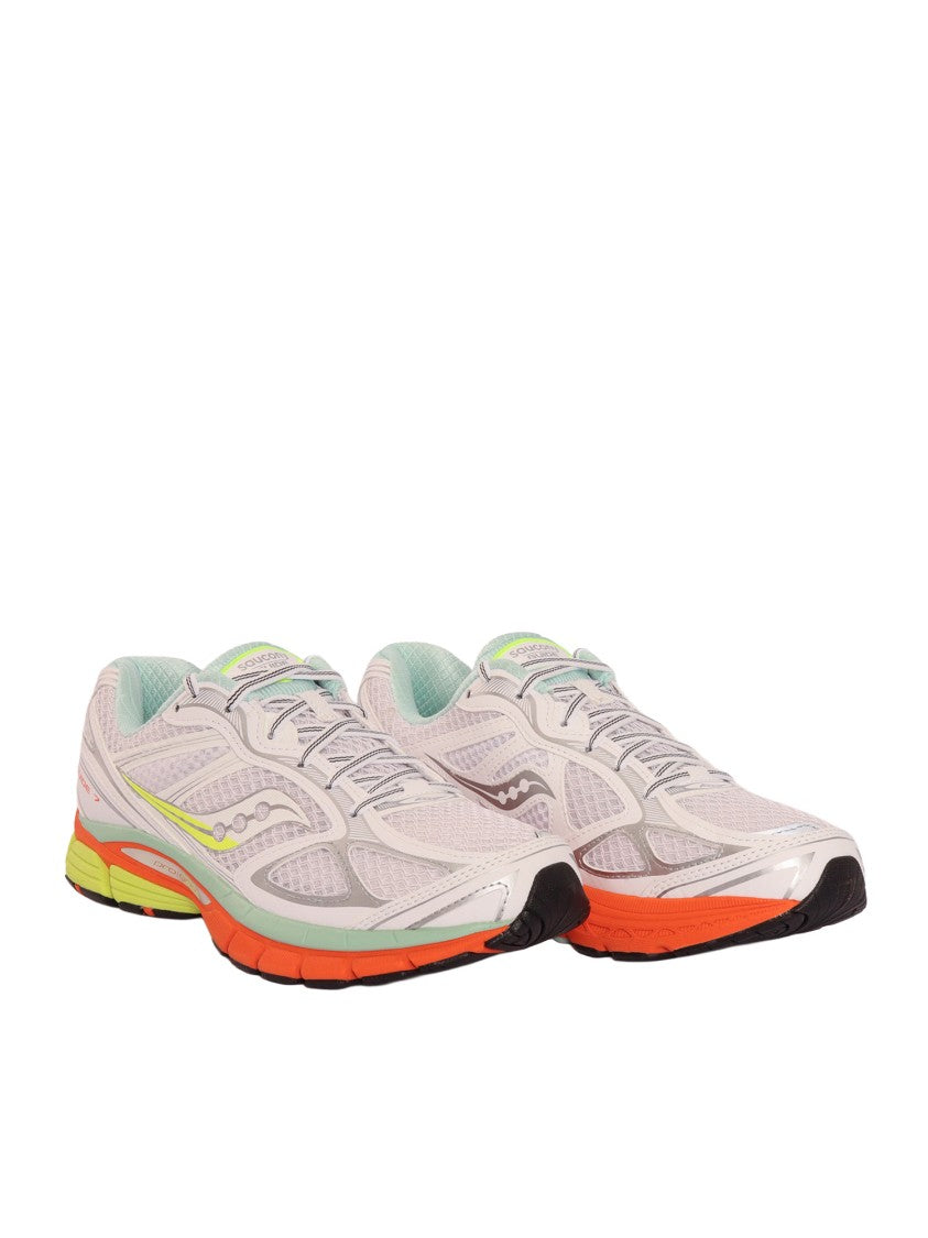 Saucony White Multi Progrid Guide Sneakers
