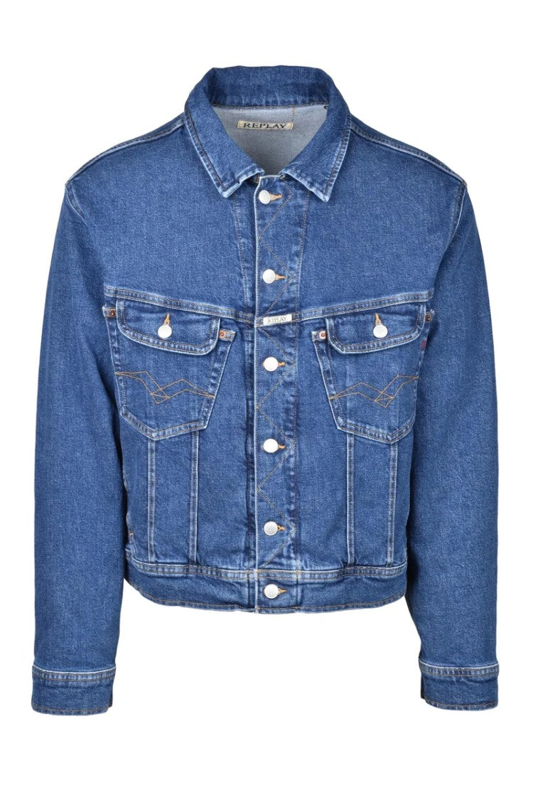 Replay Blue Denim Jacket