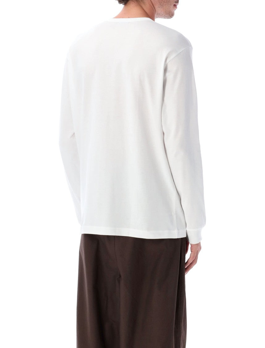 Comme Des Garçons Cotton Long Sleeve T-Shirt