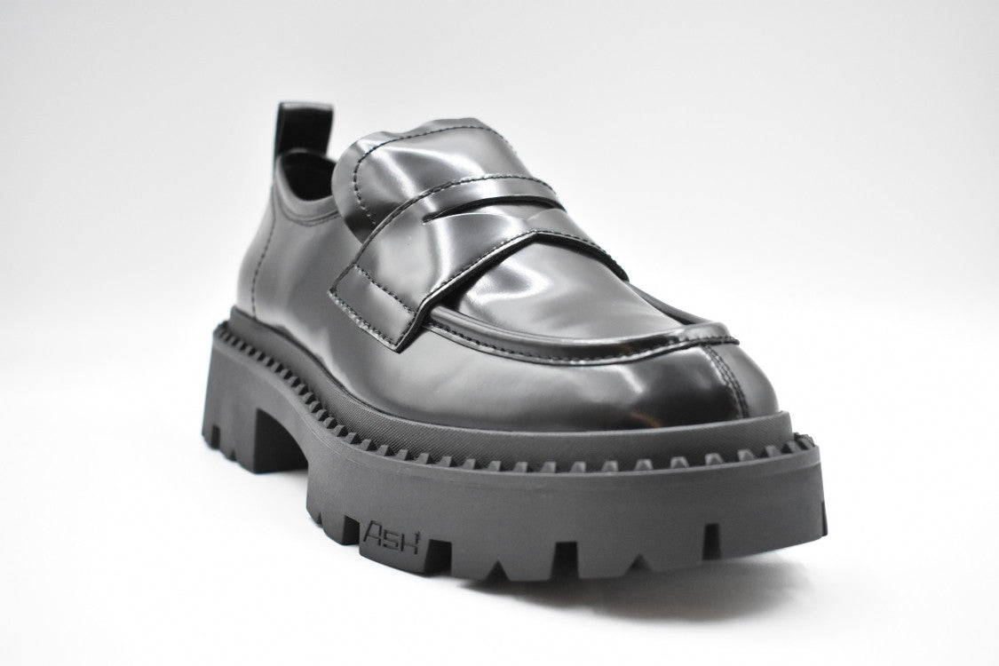 Ash Laced Flat Shoes With Design