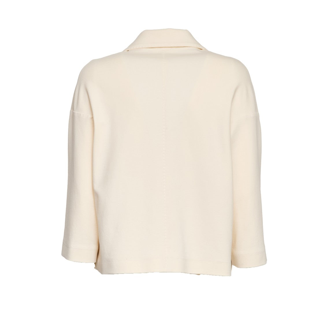 Circolo 1901 Drop Shoulder Fleece Single-Breasted Blazer