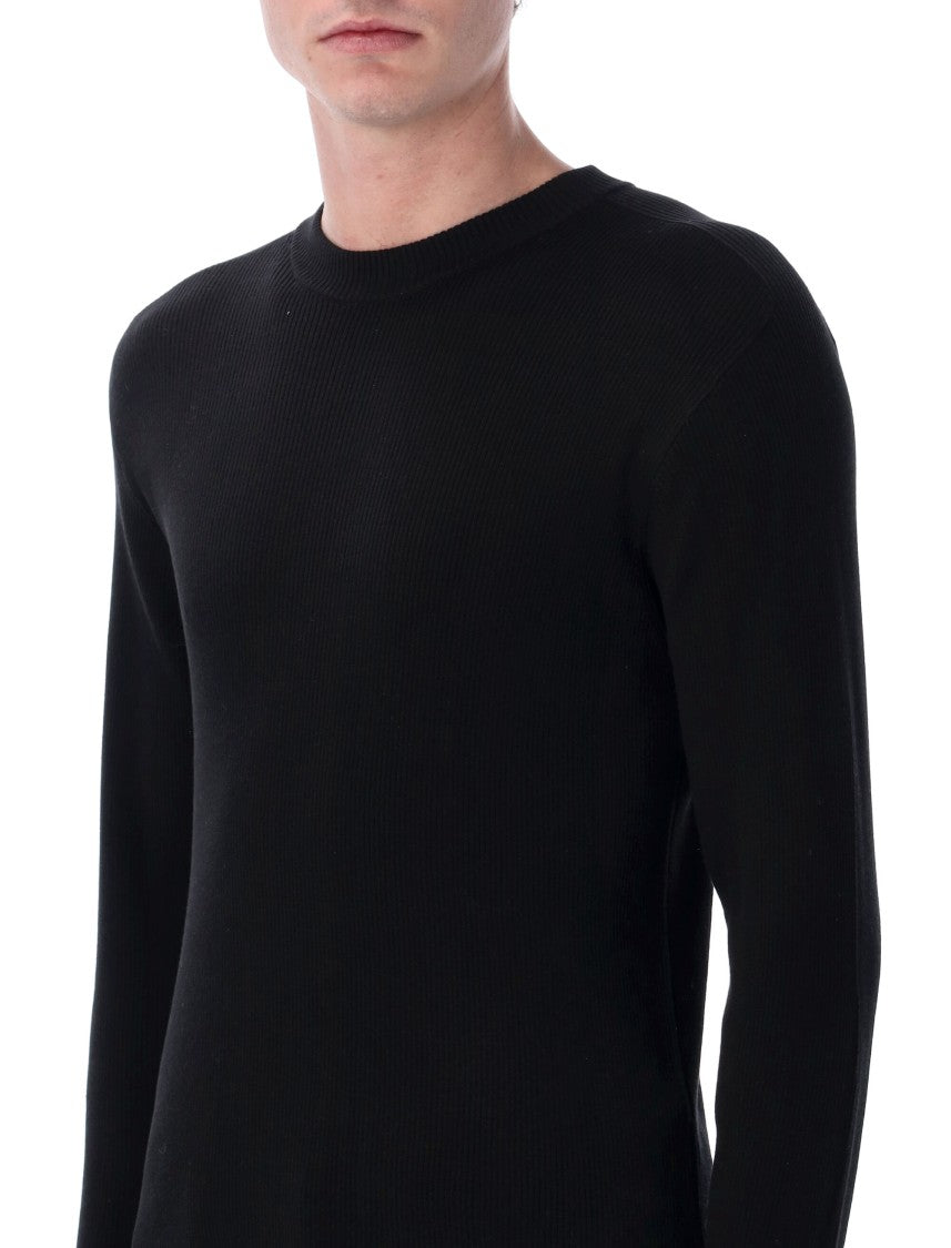 Berner Kuhl Refined Ribbed Knit Torso Crewneck