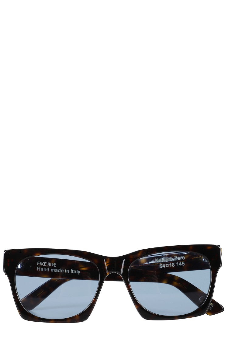 Face.Hide Number 0 Glasses - Havana Temple