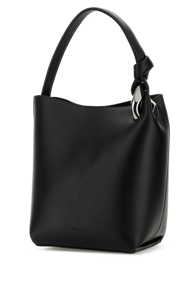 J. W. Anderson Black Leather Bucket Bag