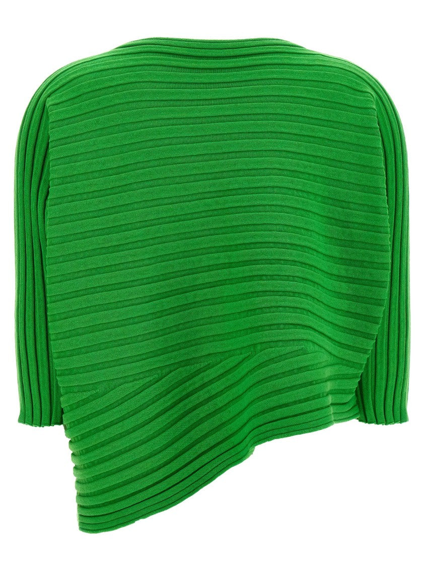 Issey Miyake 'Cotton Cashmere Knit' Top