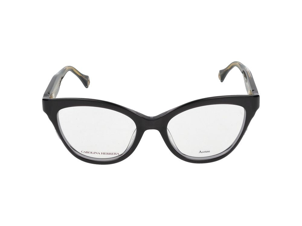 Carolina Herrera Eyeglasses Ch 0017 08A Black Grey 52/18/145