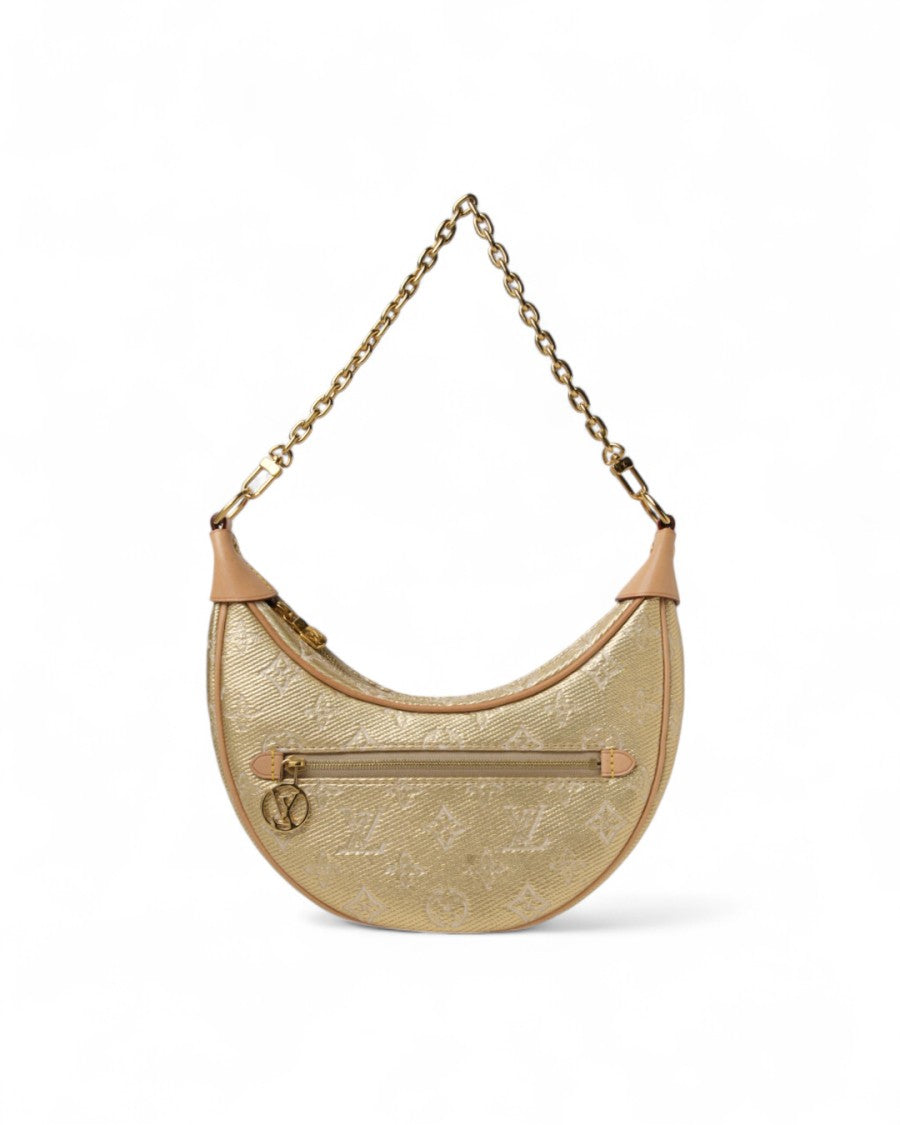 Louis Vuitton Loop Pm Monogram Laminated Gold