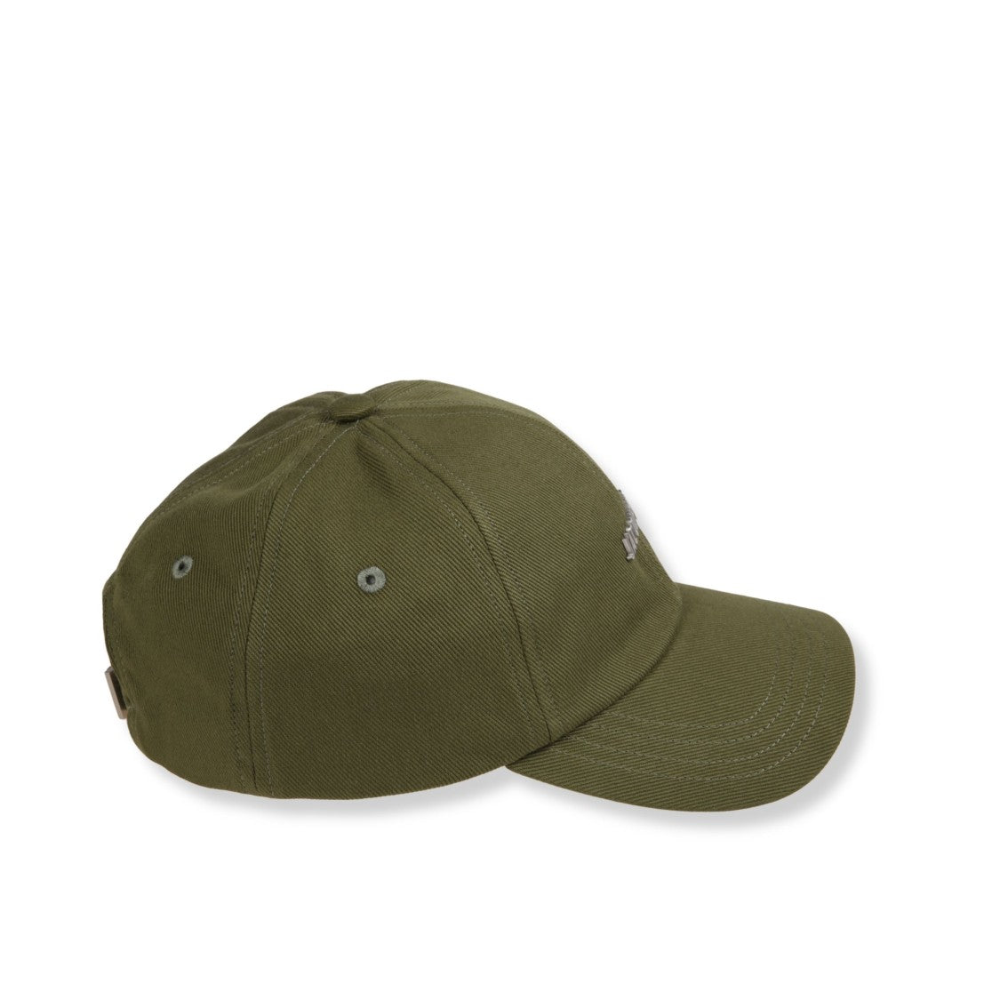 Jacquemus Curved Brim Cotton Cap With Adjustable Strap