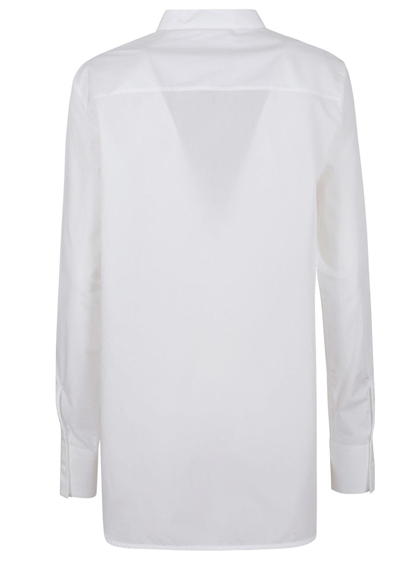 Ermanno Scervino White Cotton Shirt